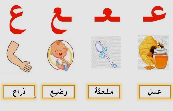 🌟✨ تعليم أصوات الحروف قبل أسمائها✨🌟